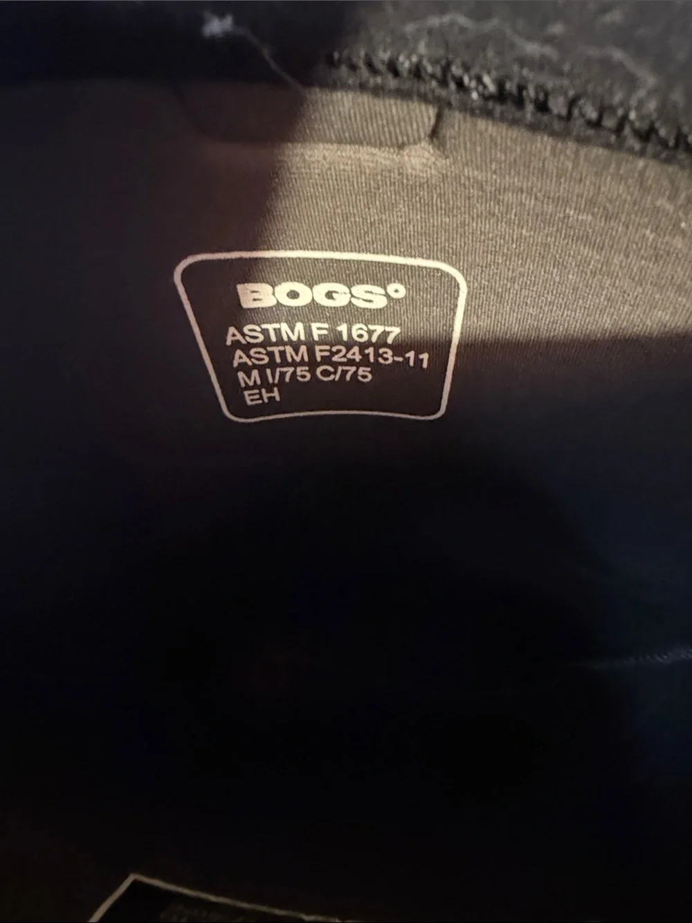 Bogs Black Waterproof Tall Neoprene Work Boots STEEL TOE